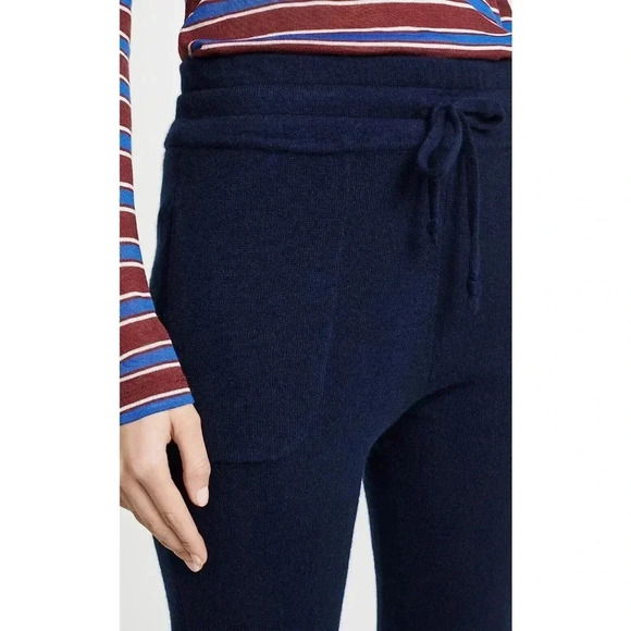 SHOPBOP EUC Bop Basics Navy Blue Cashmere Joggers S - Picture 2 of 11